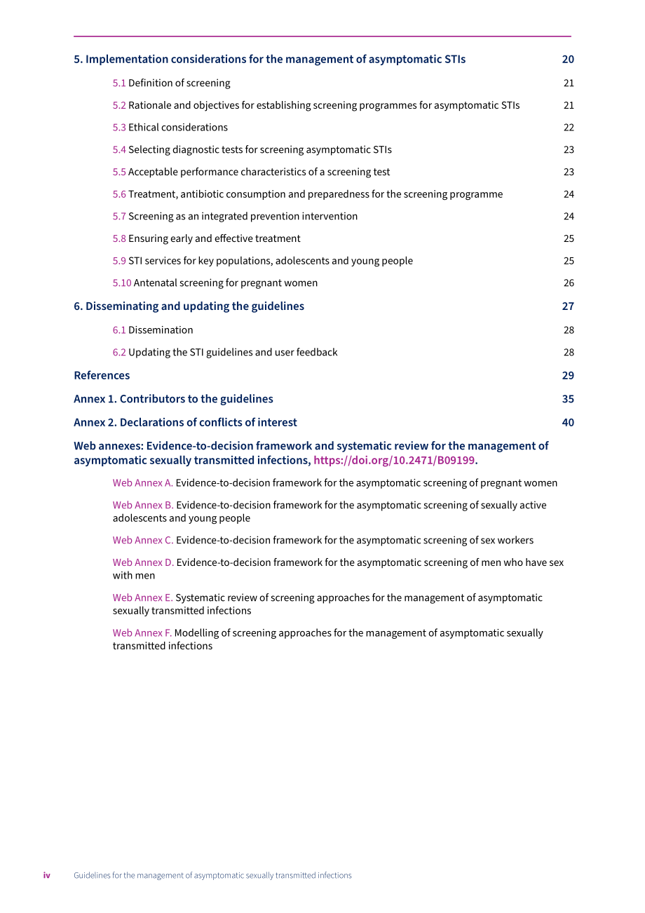 世界卫生组织（WHO）：2025无症状性传播感染管理指南（英文版）（62页）.pdf_第6页