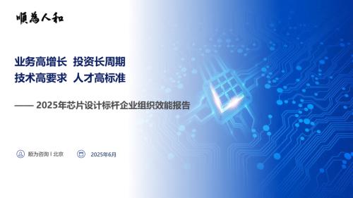 顺为咨询：2025年芯片设计标杆企业组织效能报告（55页）.pdf