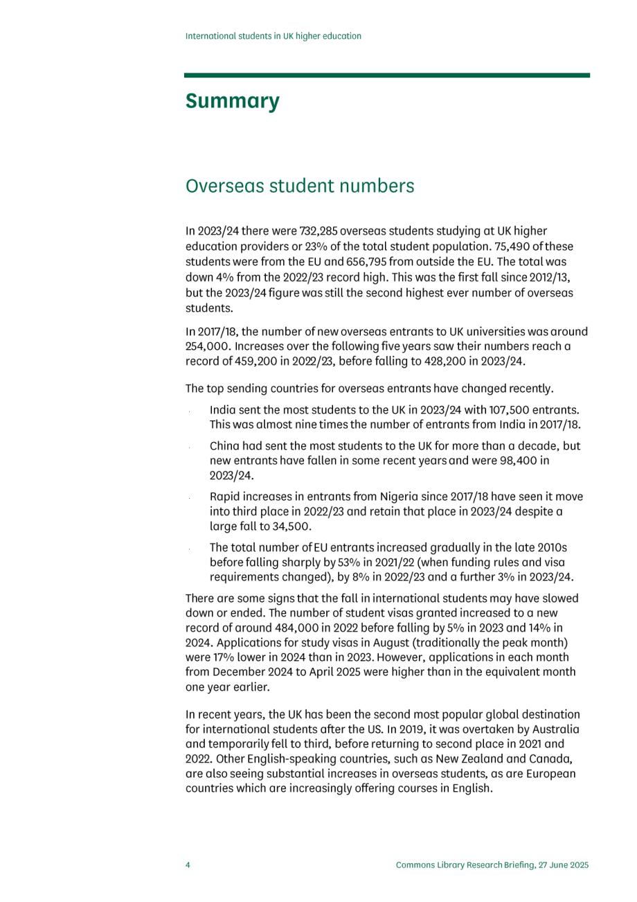 英国下议院图书馆：2025英国高等教育中的国际学生研究报告（英文版）（51页）.pdf_第4页