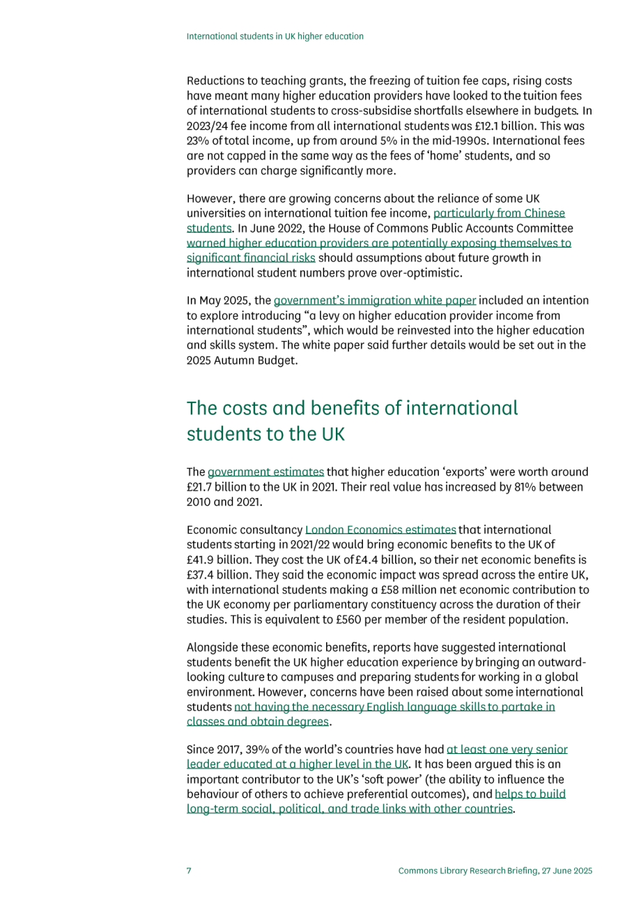 英国下议院图书馆：2025英国高等教育中的国际学生研究报告（英文版）（51页）.pdf_第7页