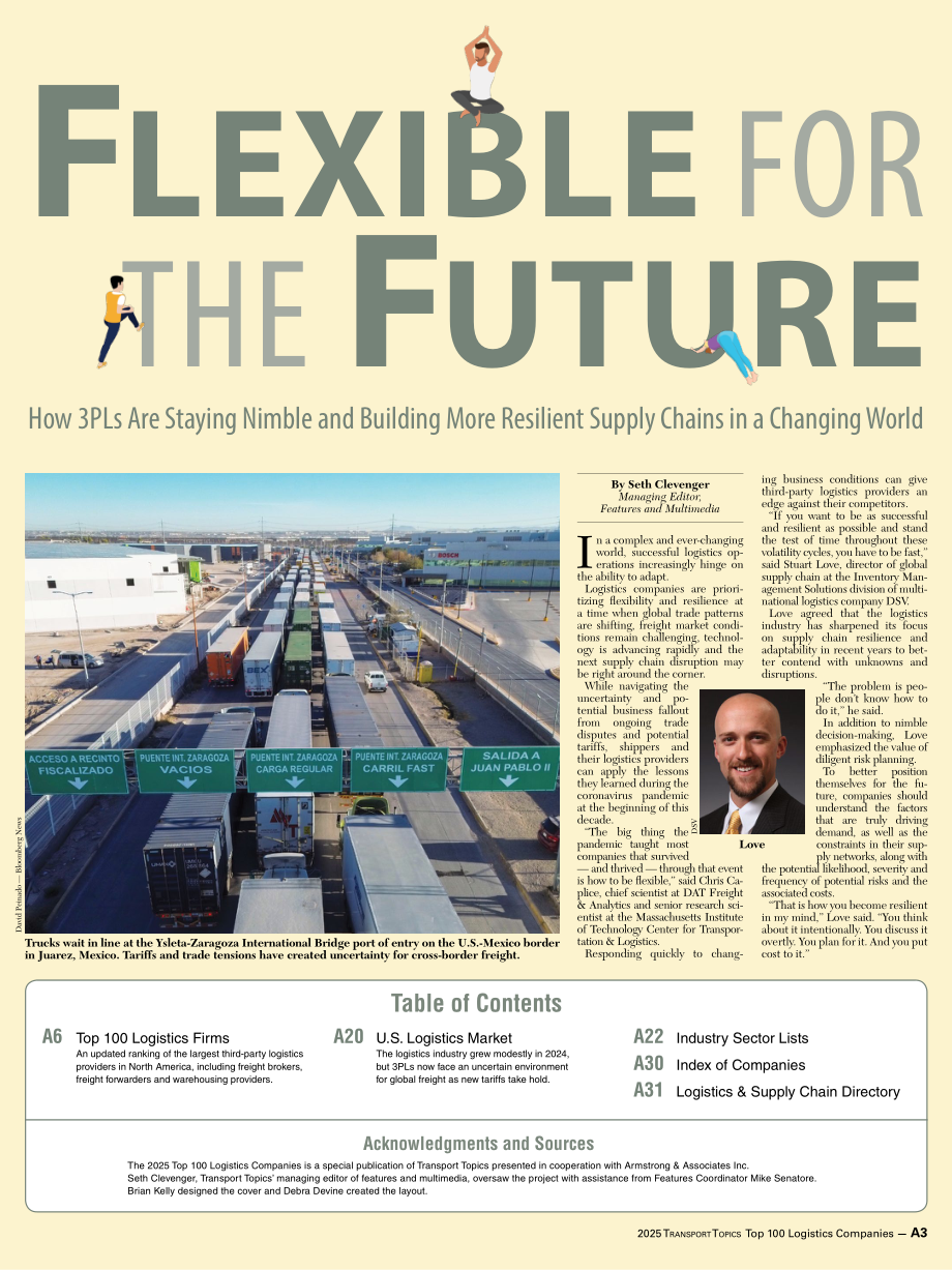Transport Topics：2025年北美第三方物流公司100强报告（英文版）（32页）.pdf_第3页