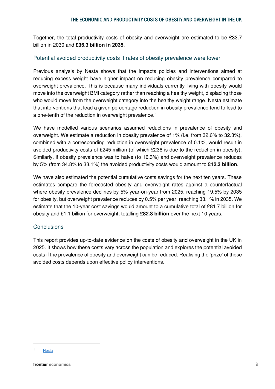 Nesta&frontier economics：2025英国肥胖与超重问题的经济及生产力成本研究报告（英文版）（73页）.pdf_第9页