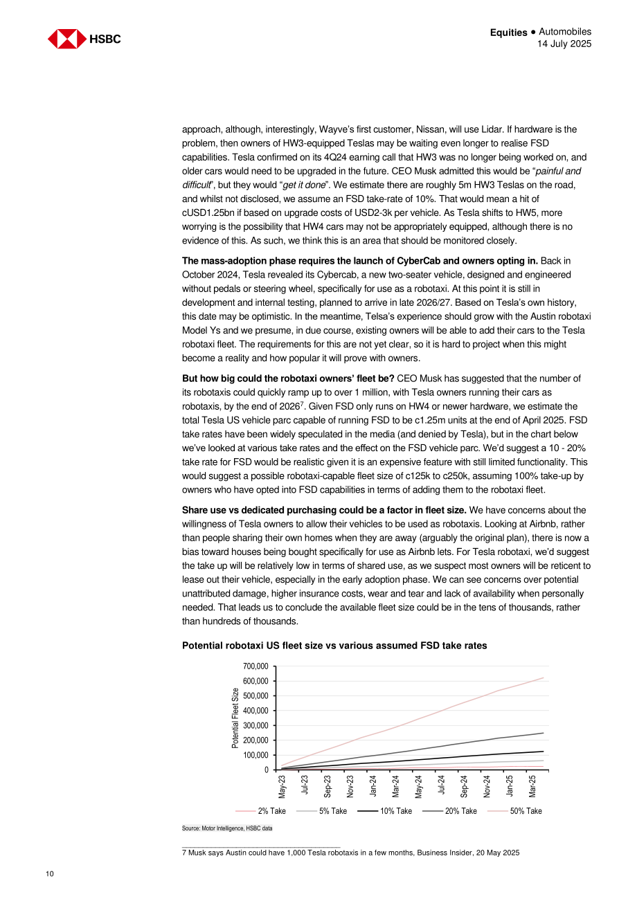 汇丰：Robotaxi行业：自动驾驶商业化临近但盈利道阻且长-250714（英文版）（41页）.pdf_第10页