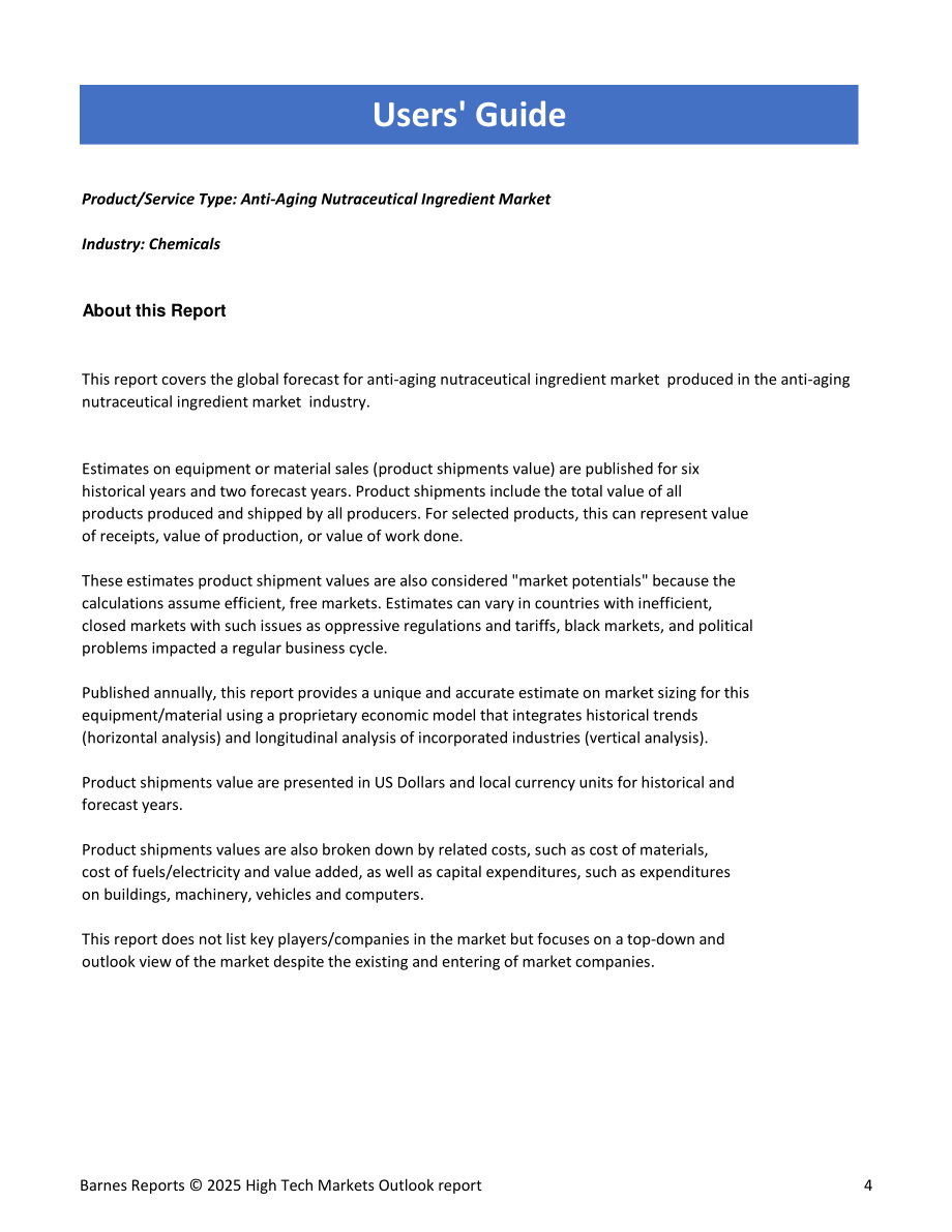 Barnes Reports：2025年美国抗衰老营养成分市场分析报告（英文版）（13页）.pdf_第4页