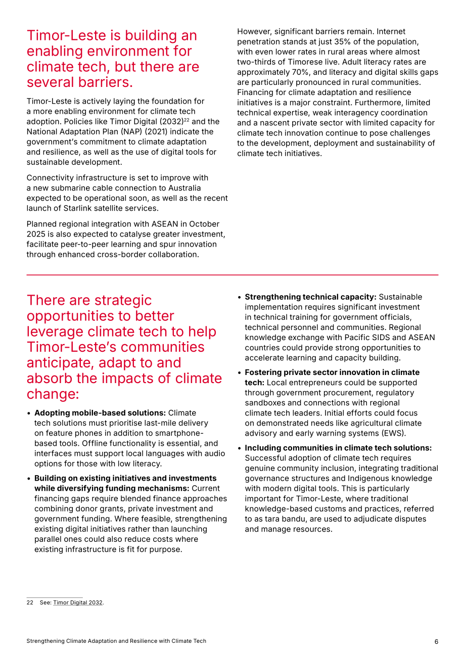 GSMA：2025东帝汶气候科技：气候适应与韧性强化研究报告（英文版）（68页）.pdf_第8页