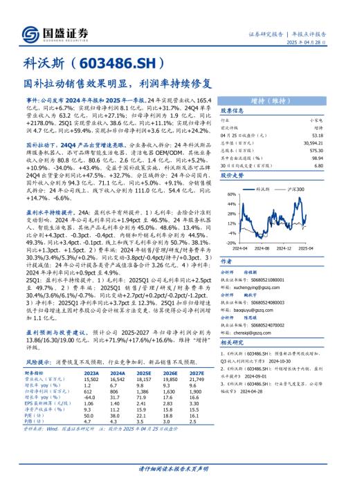 【国盛证券】科沃斯（603486）-国补拉动销售效果明显，利润率持续修复-250428（3页）.pdf