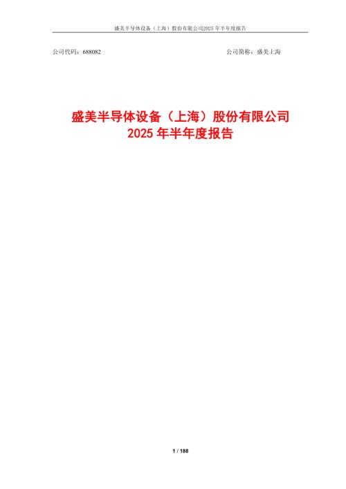 盛美上海：2025年半年度报告.pdf
