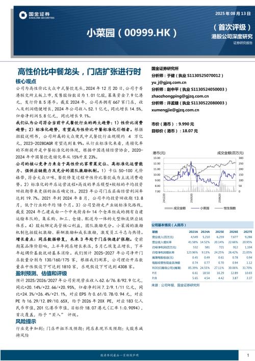小菜园（0999.HK）-港股公司研究报告：高性价比中餐龙头门店扩张进行时-250813（27页）.pdf