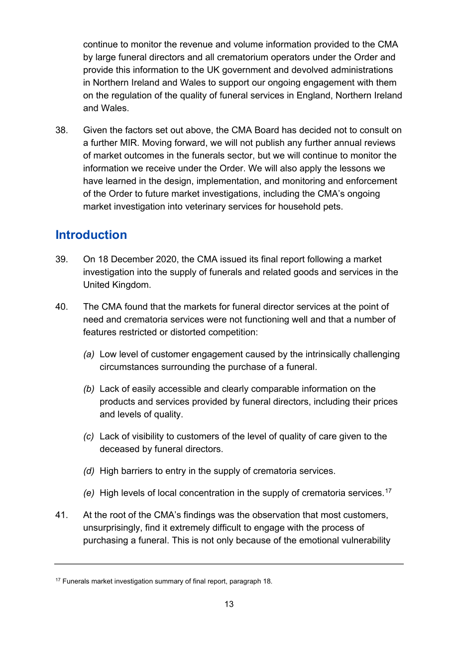 英国竞争与市场管理局（CMA）：2025英国殡葬市场年度回顾报告（英文版）（60页）.pdf_第14页