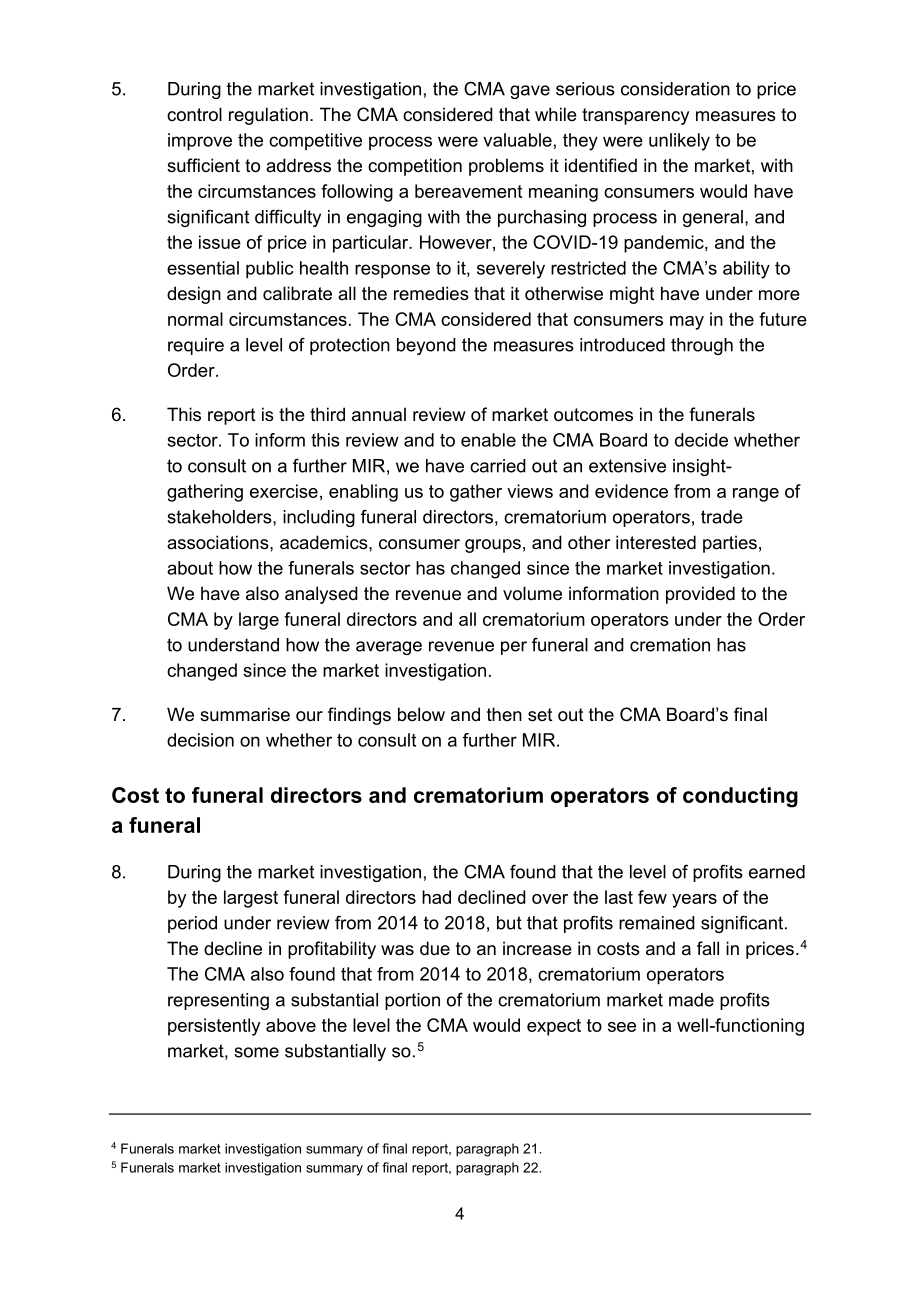 英国竞争与市场管理局（CMA）：2025英国殡葬市场年度回顾报告（英文版）（60页）.pdf_第5页