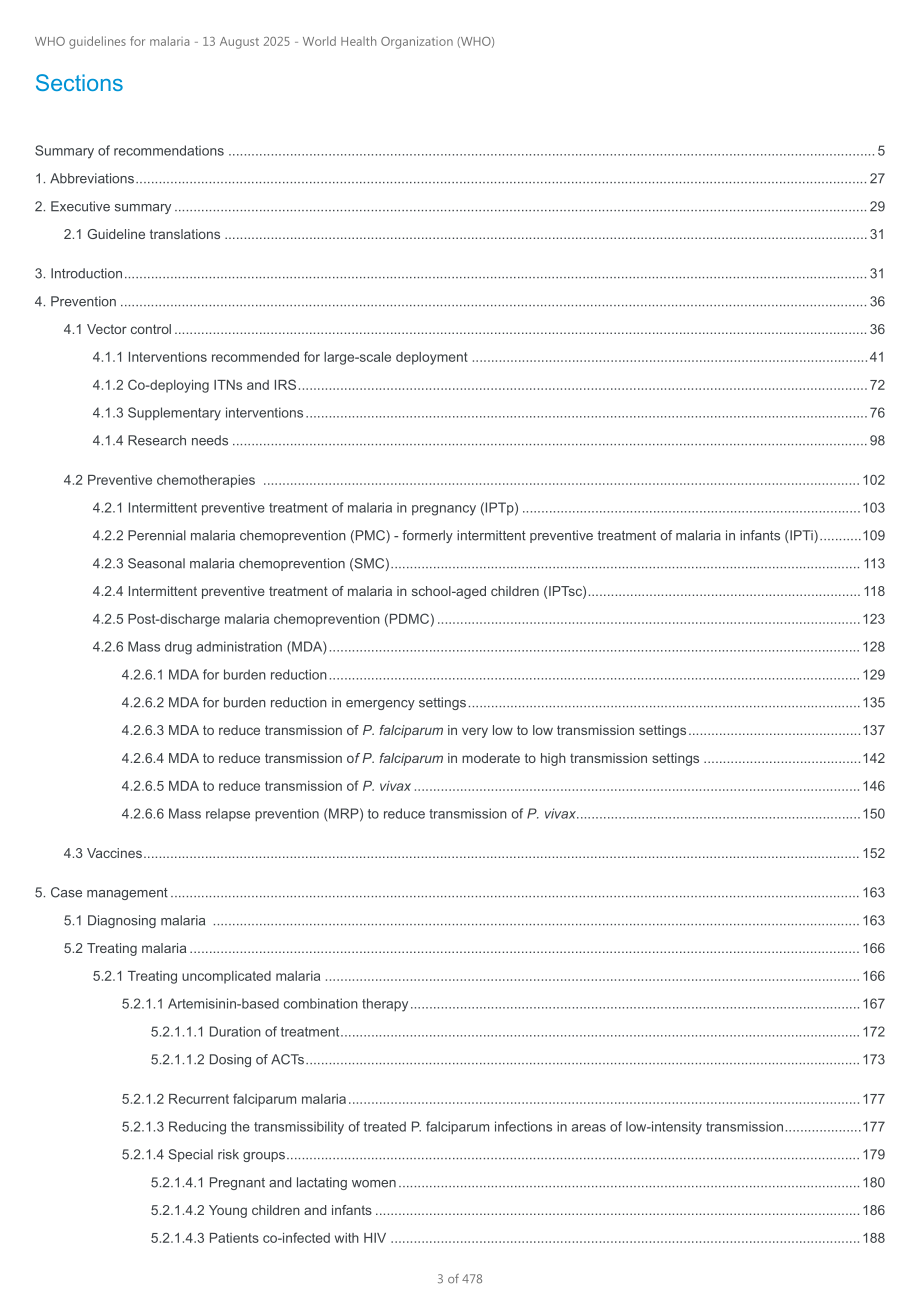 世界卫生组织（WHO）：2025疟疾指南（英文版）（478页）.pdf_第3页