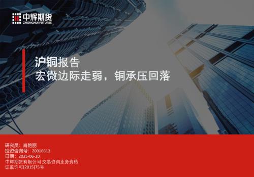 【中辉期货】沪铜周报：宏微边际走弱，铜承压回落-250620（40页）.pdf
