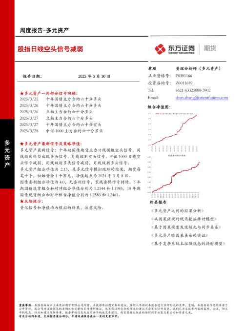 【东证期货】多元资产周度报告：股指日线空头信号减弱-250330（13页）.pdf