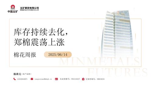 【五矿期货】棉花周报：库存持续去化，郑棉震荡上涨-250614（43页）.pdf