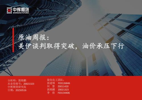 【中辉期货】原油周报：美伊谈判取得突破，油价承压下行-250516（22页）.pdf