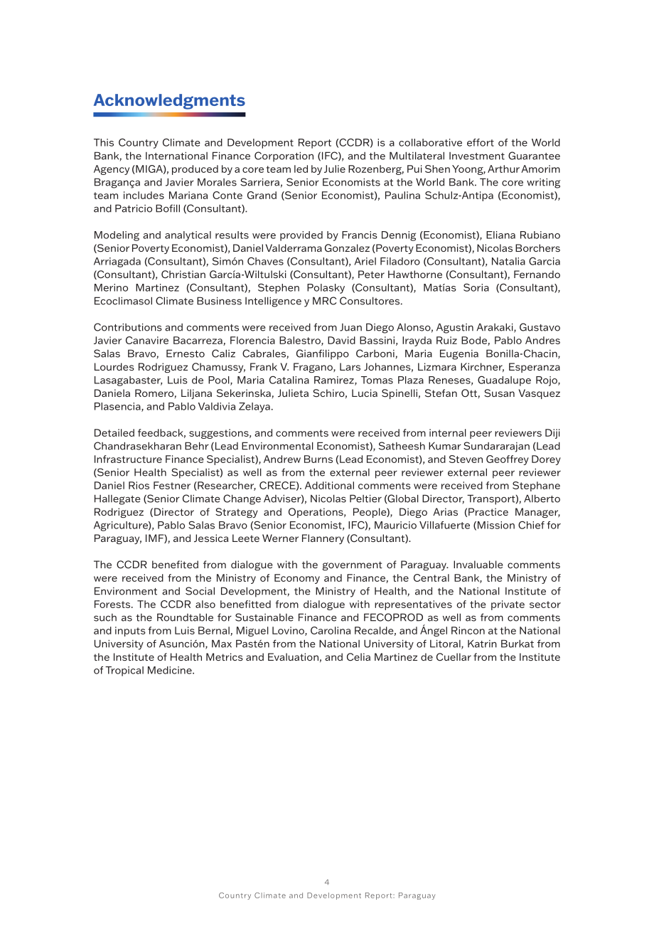 世界银行：2024年巴拉圭国家气候与发展报告（英文版）（90页）.pdf_第6页