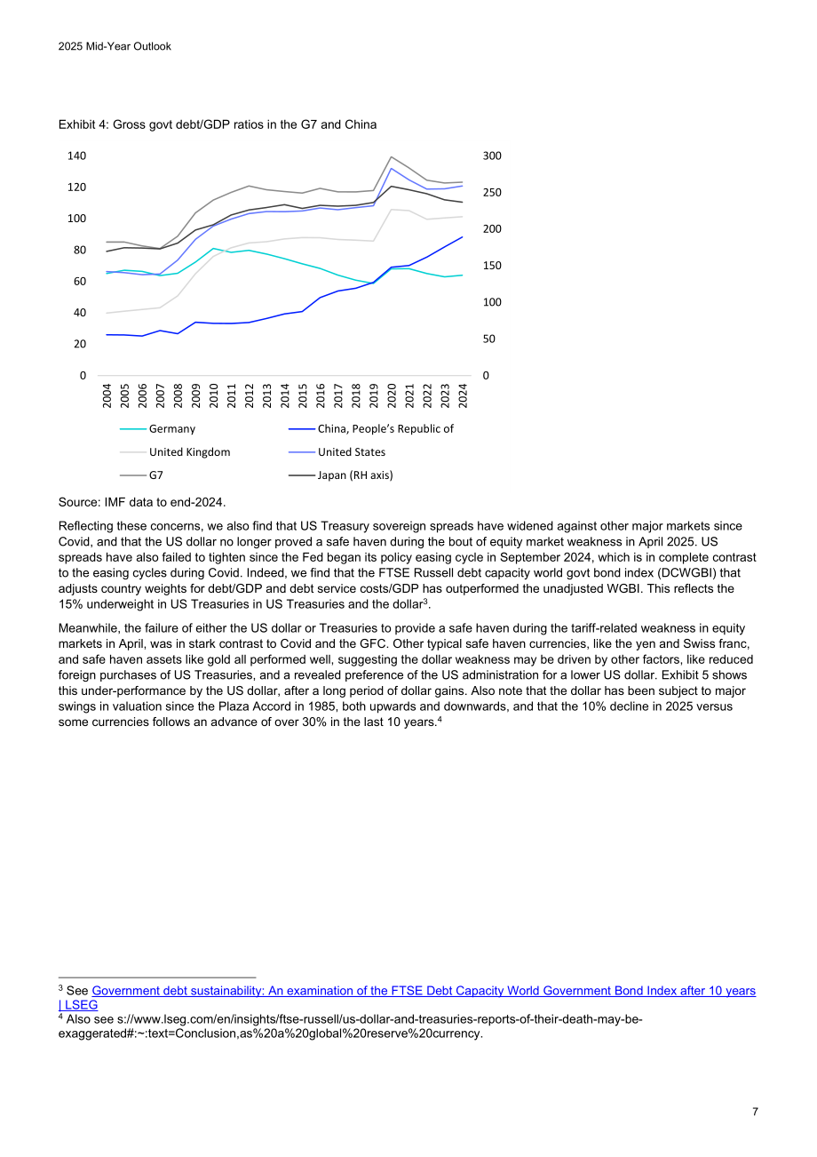 LSEG：2025年年中全球展望报告：宏观经济、股票、零售、基金、RMBS、CMBS和CLO七大领域分析（英文版）（59页）.pdf_第7页