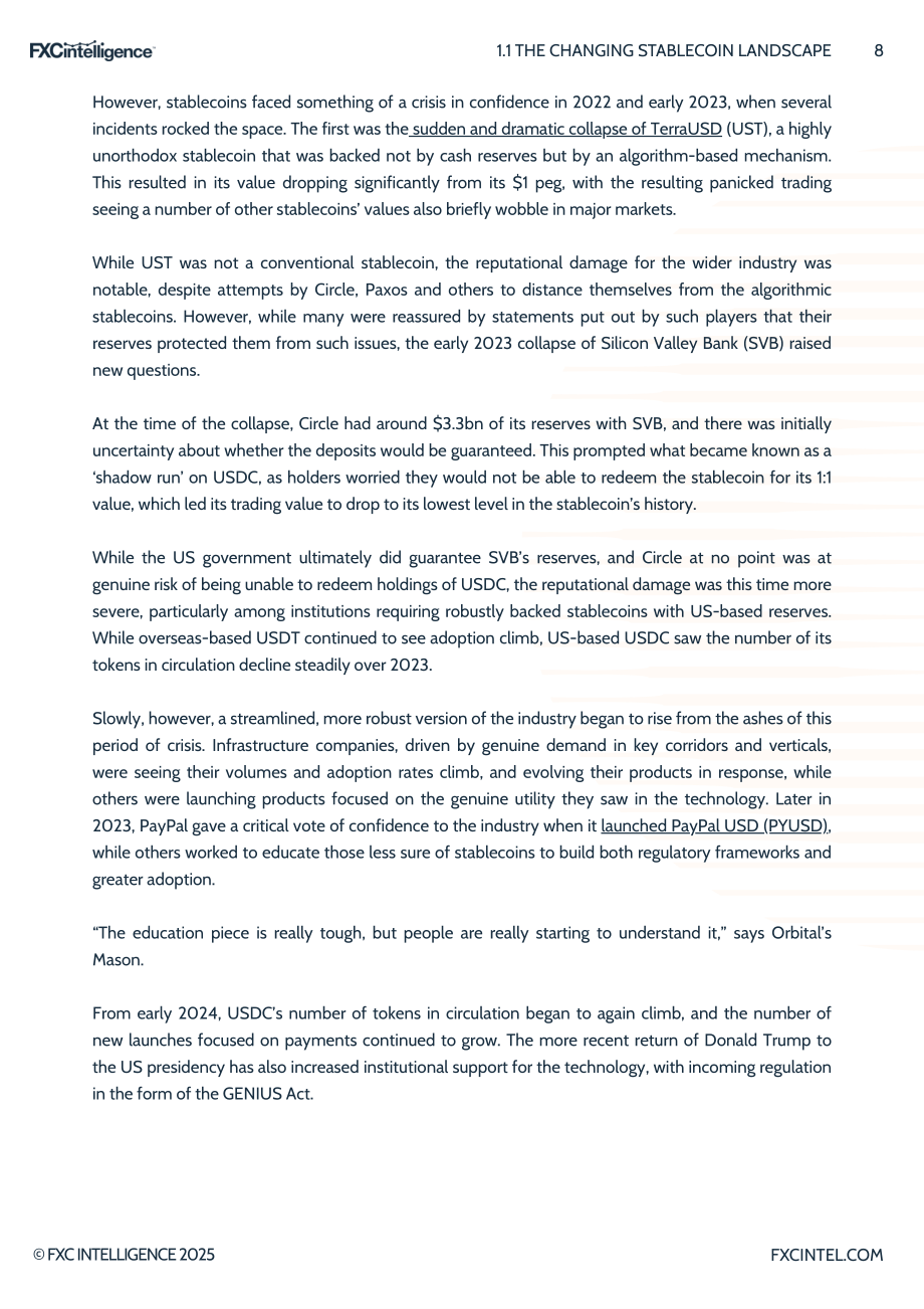 FXC Intelligence：2025跨境支付中的稳定币状况研究报告（英文版）（105页）.pdf_第8页