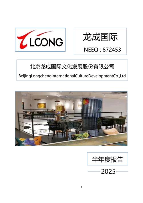 定期报告-龙成国际：2025年半年度报告.PDF