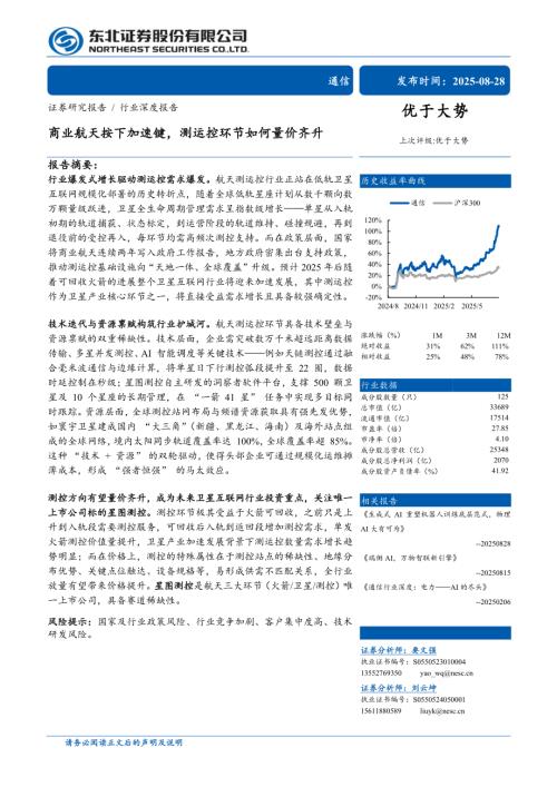 通信行业：商业航天按下加速键测运控环节如何量价齐升-250828（30页）.pdf