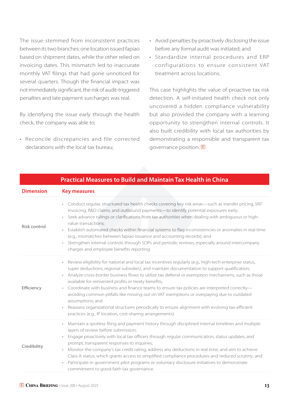 协力：2025在华外资企业税务健康管理与争议应对策略研究报告（英文版）（24页）.pdf_第13页