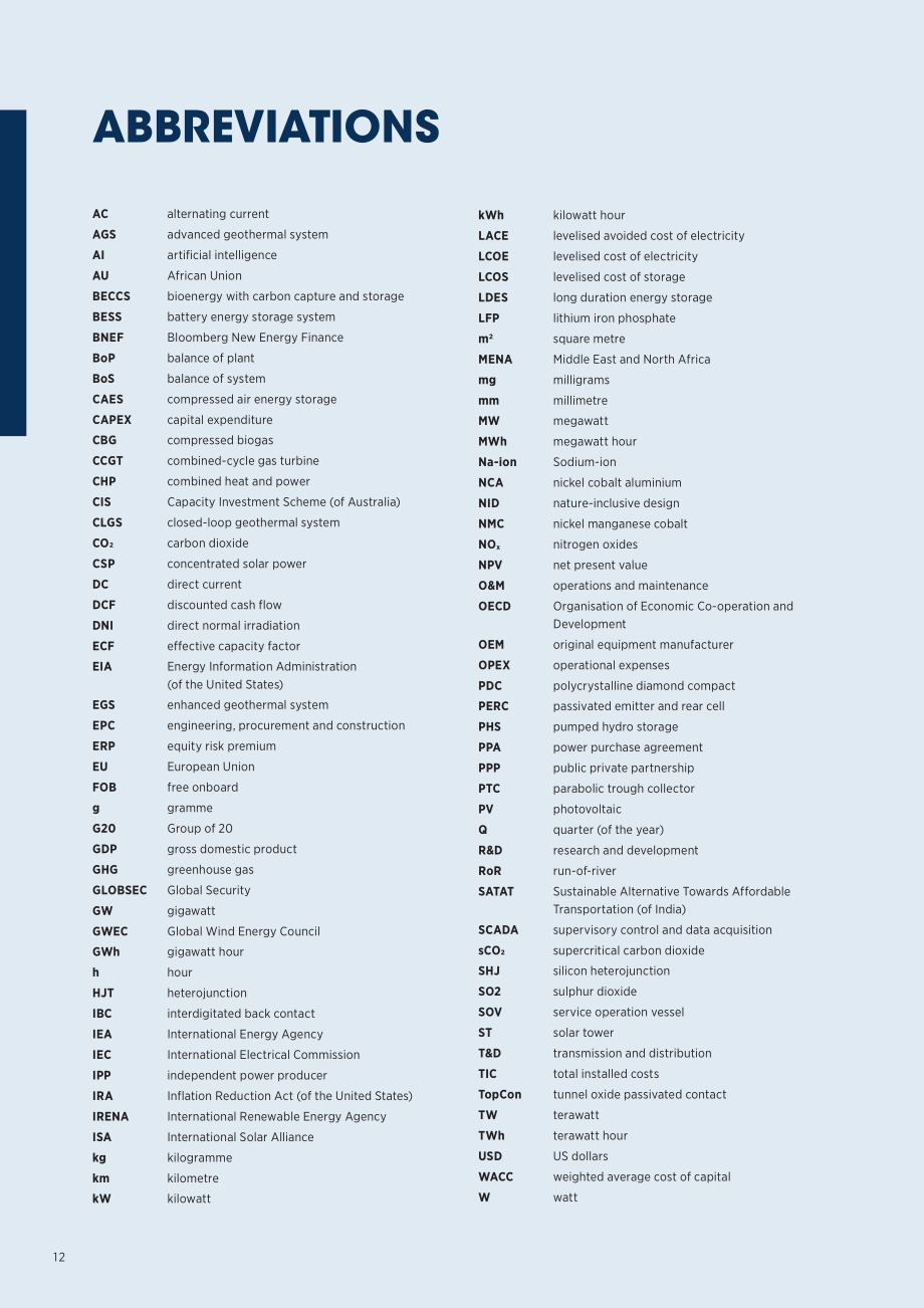 国际可再生能源署（IRENA）：2024 年可再生能源发电成本报告（英文版）（216页）.pdf_第12页