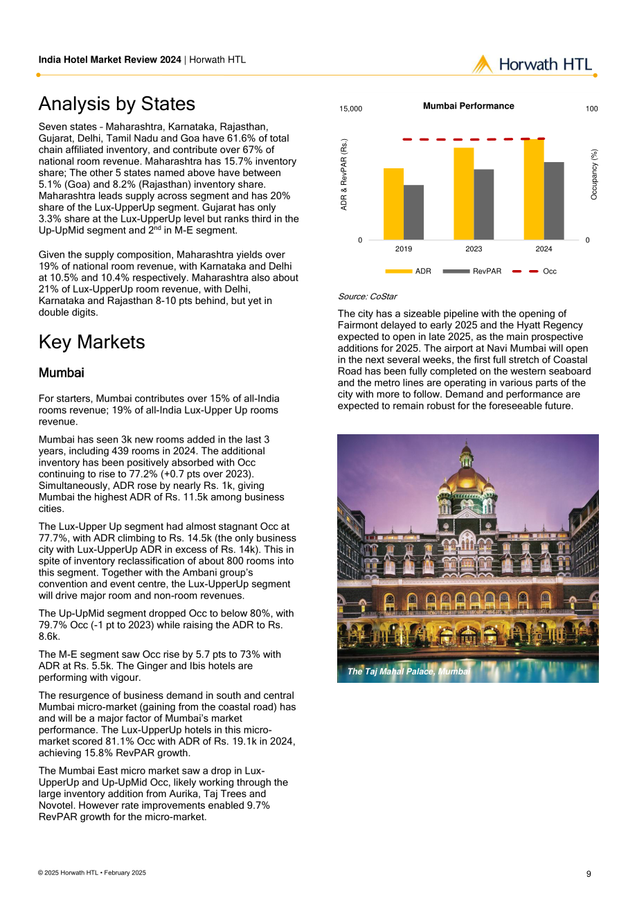浩华（Horwath HTL）：2024年印度酒店市场回顾报告（英文版）（18页）.pdf_第10页