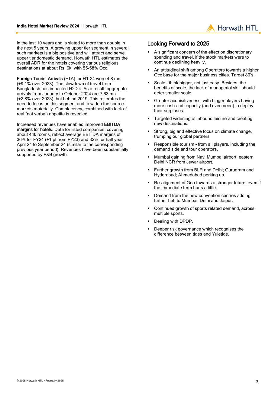浩华（Horwath HTL）：2024年印度酒店市场回顾报告（英文版）（18页）.pdf_第4页