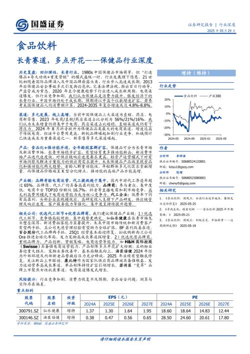 【国盛证券】保健品行业深度：长青赛道，多点开花-250529（24页）.pdf