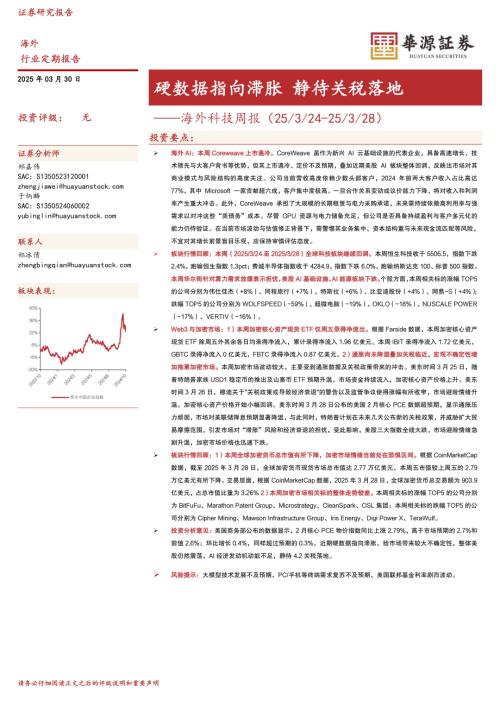 【华源证券】海外科技周报：硬数据指向滞胀 静待关税落地-250330（13页）.pdf