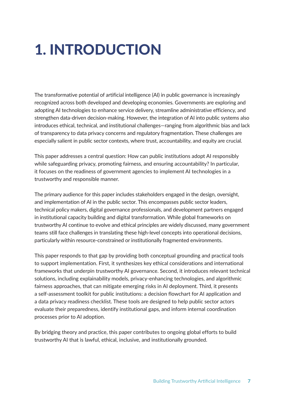 世界银行：2025可信人工智能（AI）构建：框架、应用及就绪度自我评估报告（英文版）（53页）.pdf_第7页