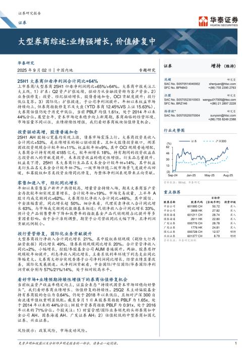 证券行业专题研究： 大型券商综述业绩强增长价值修复中-250902（29页）.pdf