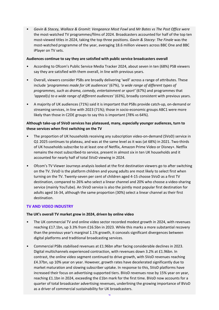 英国通信管理局（Ofcom）：2025年英国媒体行业研究报告（英文版）（94页）.pdf_第4页