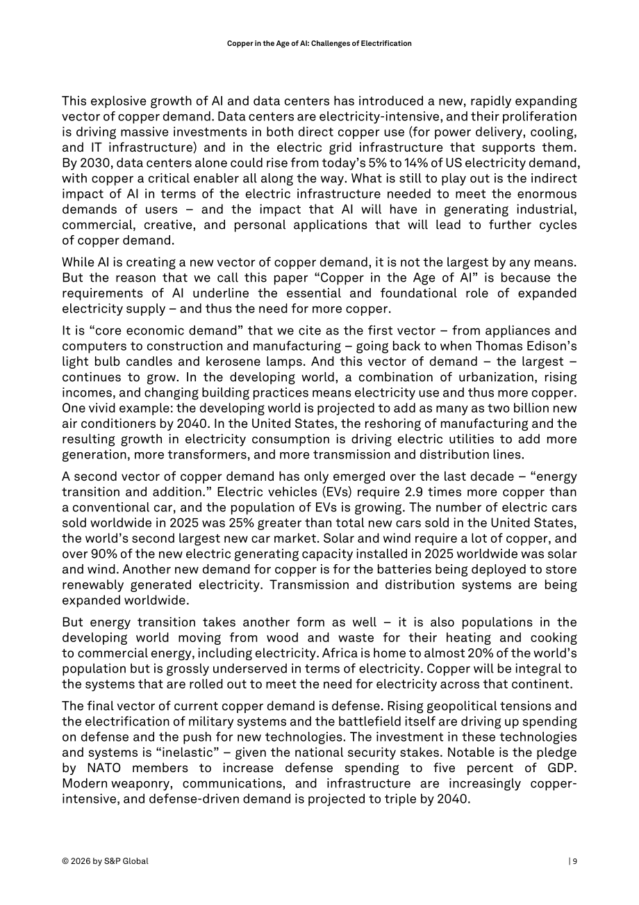 标普全球：2026人工智能时代的铜业：电气化进程中的挑战研究报告（英文版）（116页）.pdf_第10页