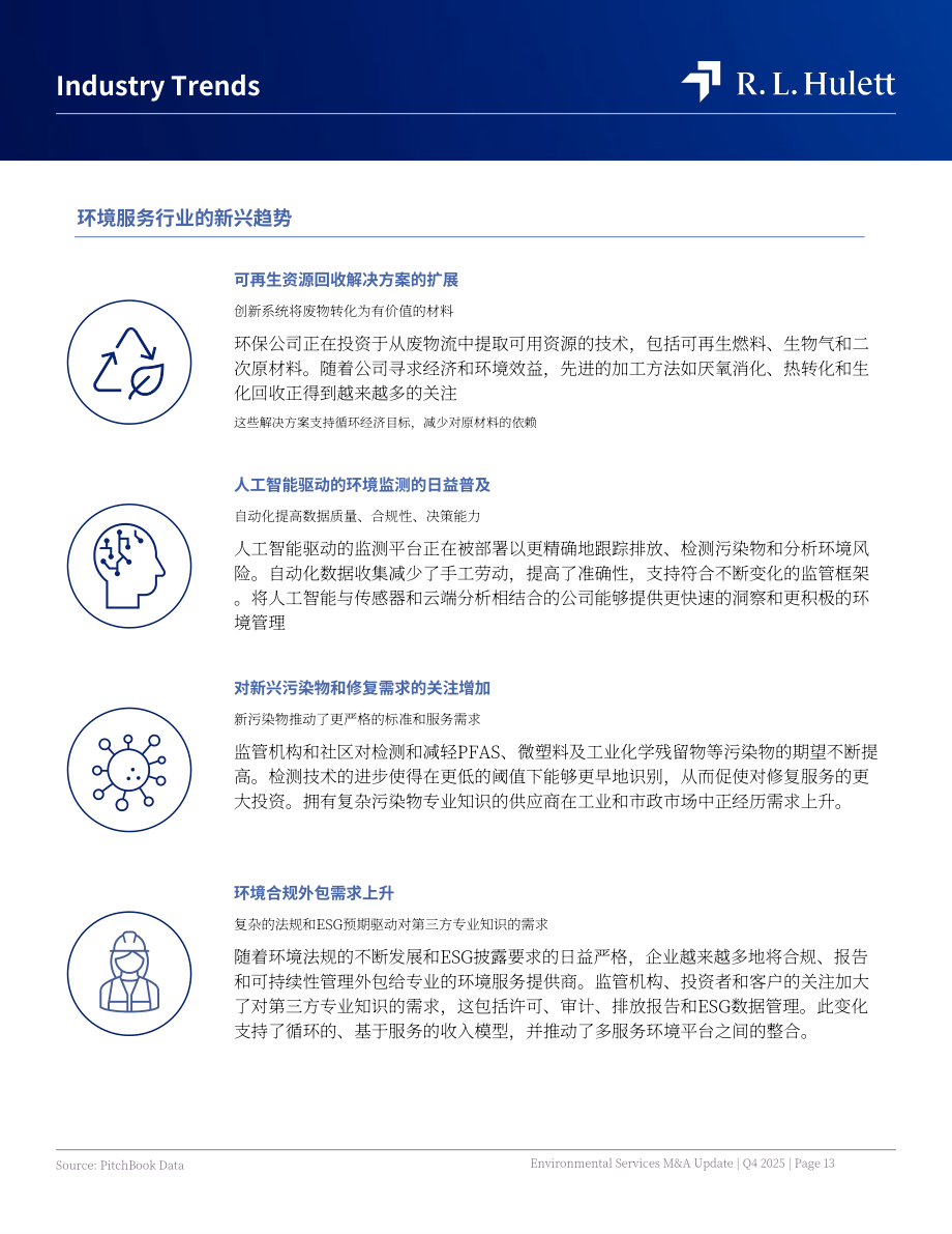 RL Hulett：2025年第四季度全球环境服务行业并购市场研究报告（英文版）（22页）.pdf_第13页