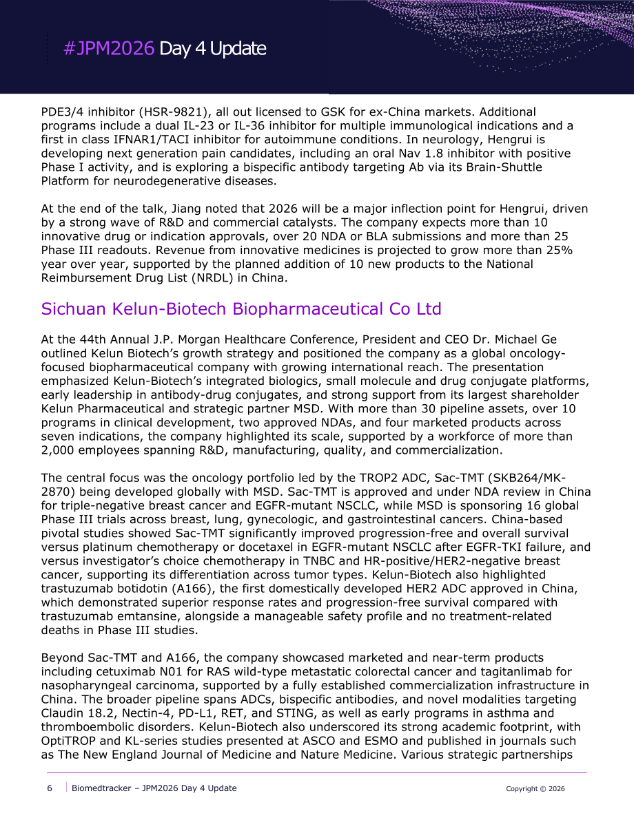 Biomedtracker：2026年JPM医疗大会报告-Day4（英文版）（23页）.pdf_第6页
