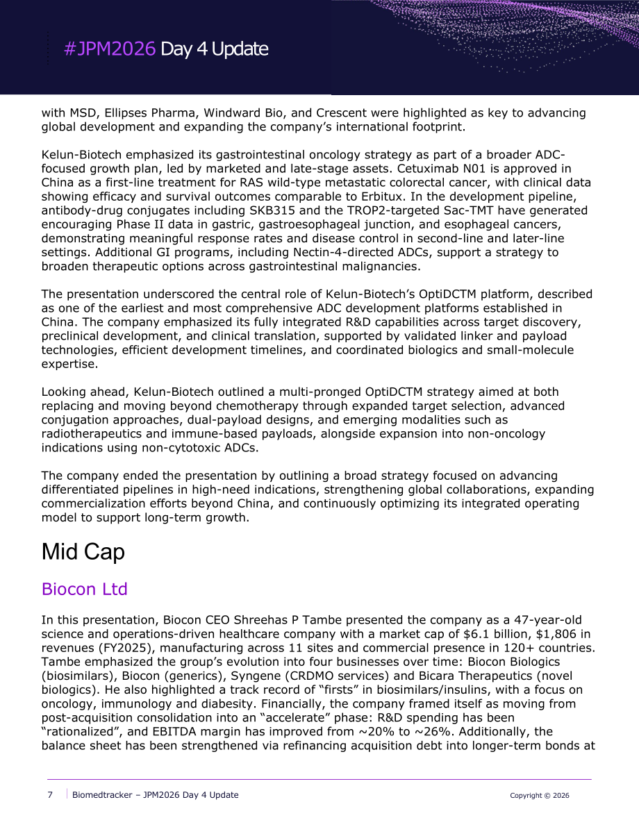 Biomedtracker：2026年JPM医疗大会报告-Day4（英文版）（23页）.pdf_第7页
