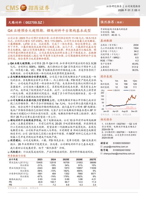 天赐材料（002709）-A股公司研究报告：Q4业绩预告大超预期锂电材料平台架构基本成型-260105（15页）.pdf