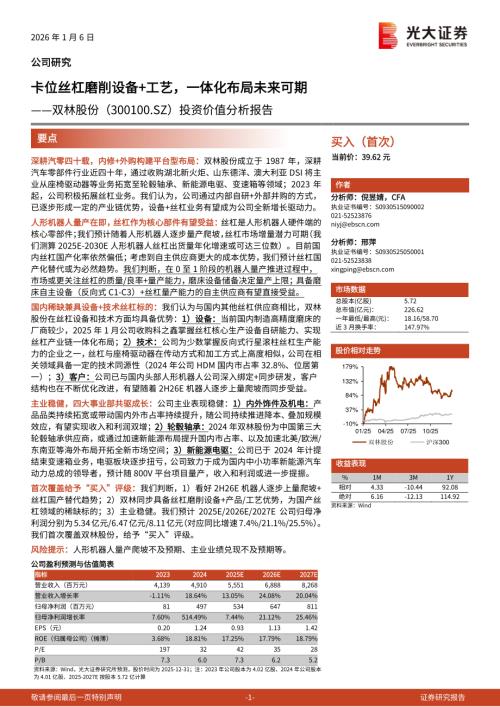 双林股份（300100）-A股公司投资价值分析报告：卡位丝杠磨削设备+工艺一体化布局未来可期-260106（40页）.pdf