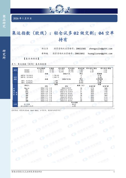 【国泰期货】集运指数（欧线）：轻仓试多02做交割；04空单持有-260109（4页）.pdf