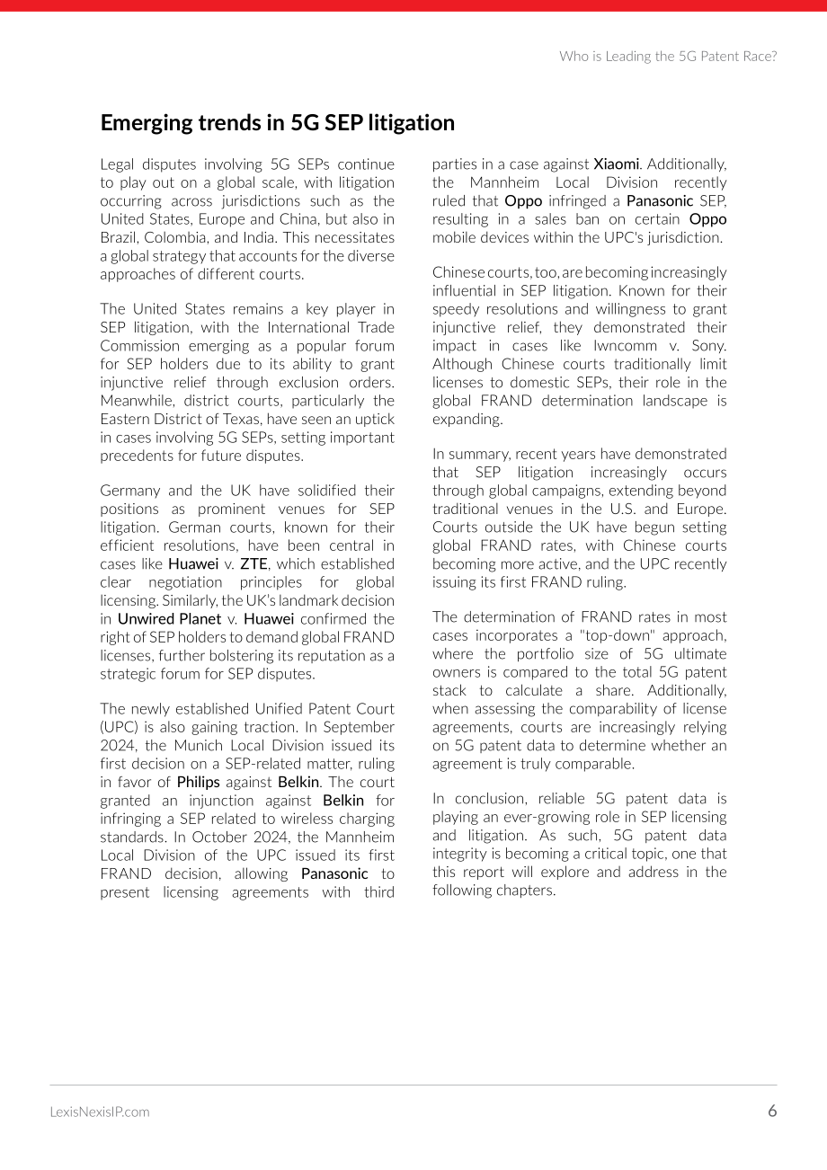律商联讯：2025年全球5G专利排行榜（英文版）（33页）.pdf_第6页