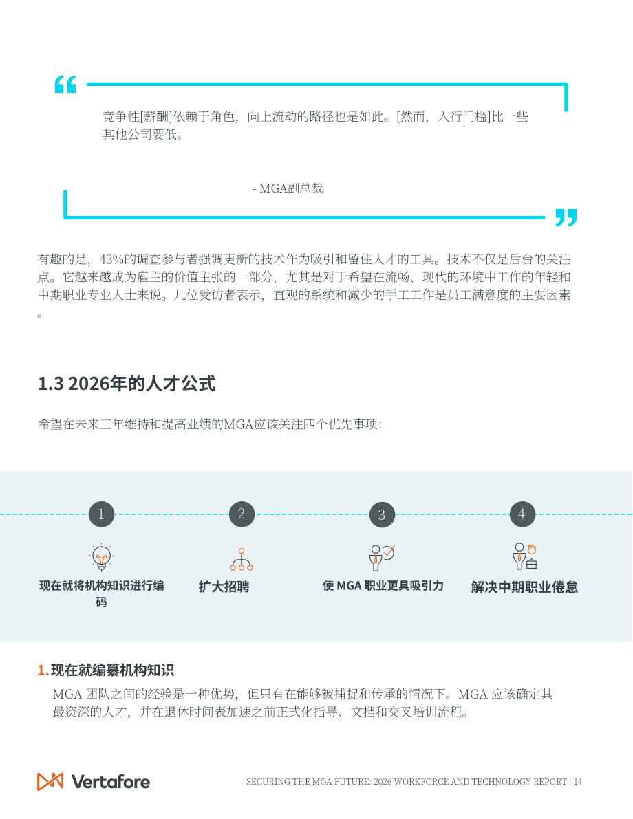 Vertafore：保障MGA（管理型总代理）未来：2026年劳动力与科技报告（英文版）（35页）.pdf_第14页