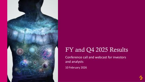 阿斯利康AstraZeneca（AZN）2025年第四季度及全年投资者和分析师财报电话会议纪要PPT「LSE」（英文版）（45页）.pdf