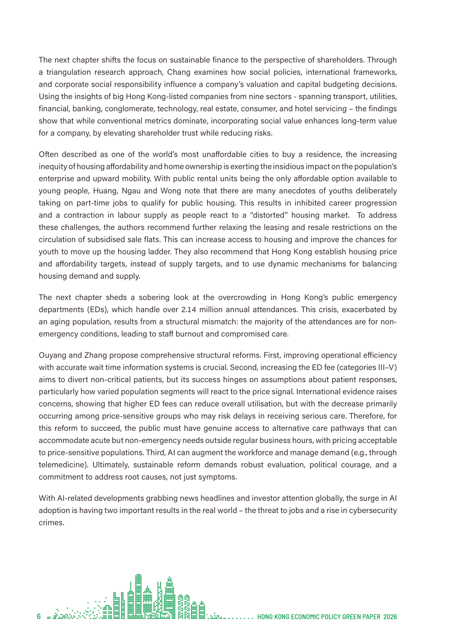 港大经管学院：香港经济政策绿皮书2026（英文版）（196页）.pdf_第6页