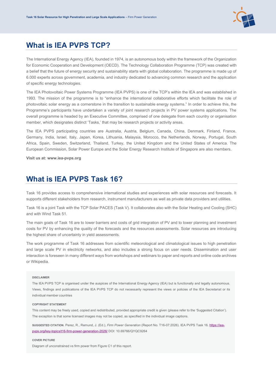 IEA PVPS：2026可变可再生能源向稳定电力转化的核心策略与全球案例分析报告（英文版）（74页）.pdf_第2页