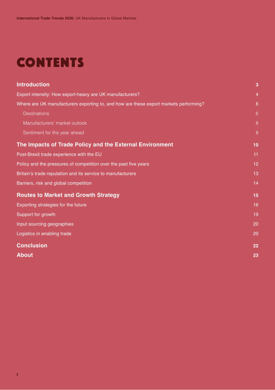 英国制造商组织：2026年国际贸易趋势报告：英国制造业的全球参与图景（英文版）（24页）.pdf_第2页