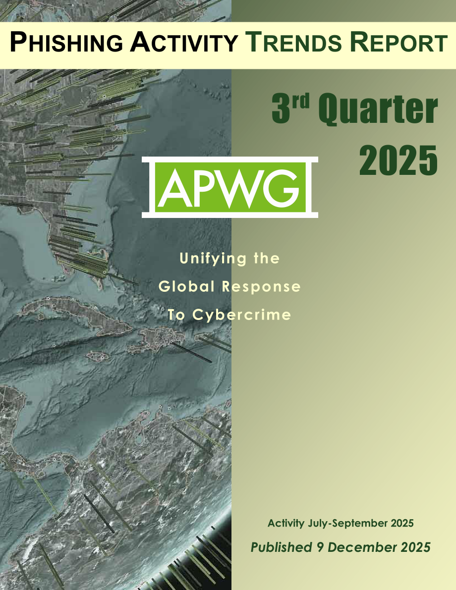 反钓鱼网站工作组（APWG）：2025年第三季度网络钓鱼活动趋势报告（英文版）（12页）.pdf_第1页