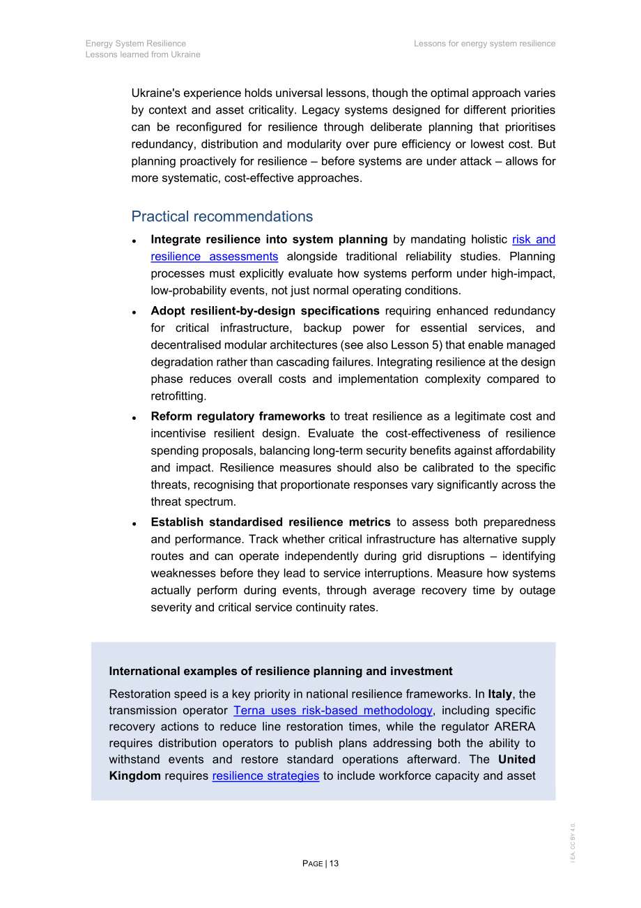 国际能源署（IEA）：2026能源系统韧性：乌克兰经验启示报告（英文版）（39页）.pdf_第13页