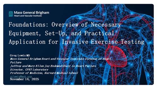 Foundations Overview of Necessary Equipment Set-Up and Practical Application for Invasive Ex-ercise Testing.pptx