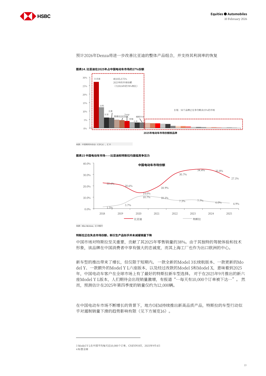 汇丰HSBC：汽车行业研究：比亚迪VS.特斯拉：执行VS.愿景-260210（英文版）（82页）.pdf_第13页